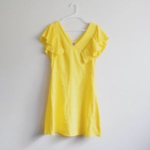 A new day yellow dress
